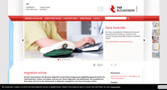 Desktop Screenshot of flash.migration-online.de
