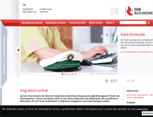 Tablet Screenshot of flash.migration-online.de